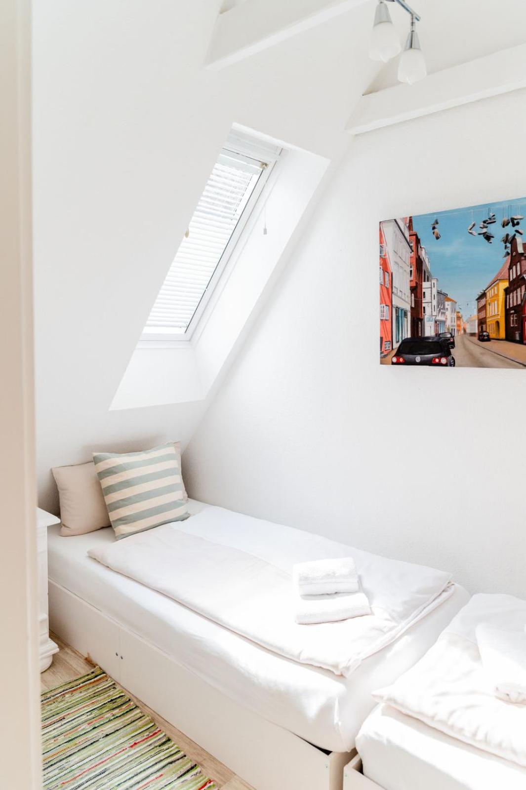 Hafenblick Ferienwohnung In Der Altstadt Mit Parkplatz Фленсбург Екстер'єр фото